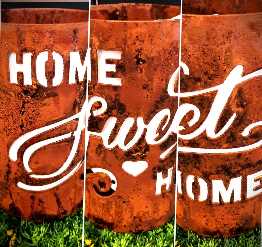 Windlicht Home Sweet Home