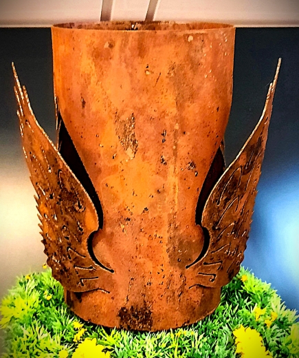 Windlicht Flügel ( Von Unten nach Oben )