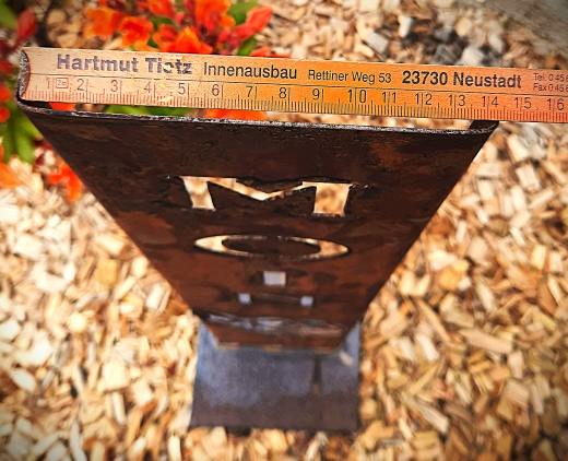 Schild klein, Moin Rosenkopf