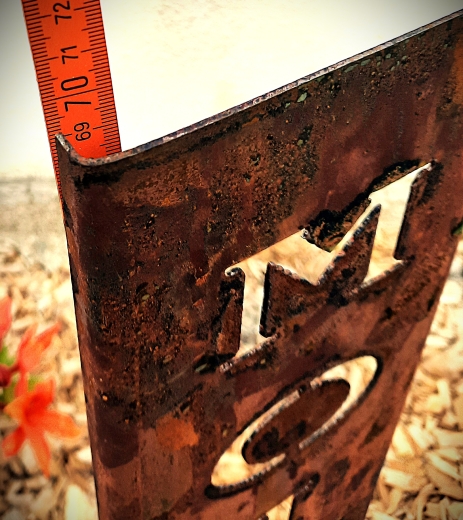 Schild klein, Moin Rosenkopf