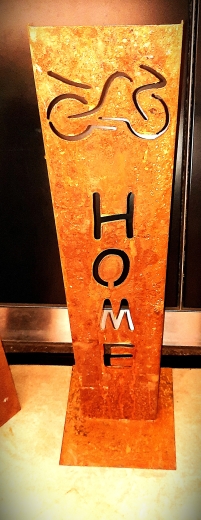 Schild Home Motorrad ( verspielt )