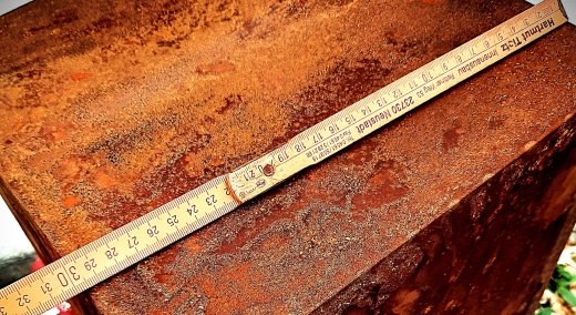 30x30 Säule Biker Motorrad