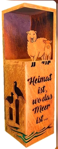 Heimat ist, wo dass Meer ist... Schaf Möwen