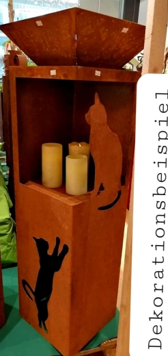 Katze ,mit Öffnung