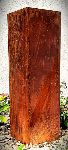 30x30 Säule Ostsee liebe rostet nicht, Anker Sonne