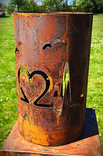 Windlicht Herzlinie-Segelschiff