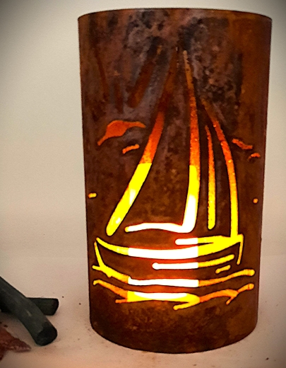 Windlicht Segelschiff