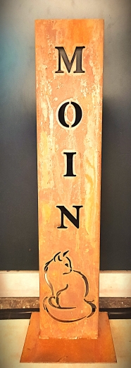 Schild Moin Perser Katze