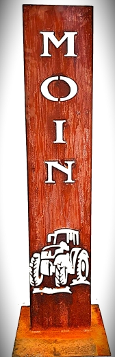 Schild Moin Trecker