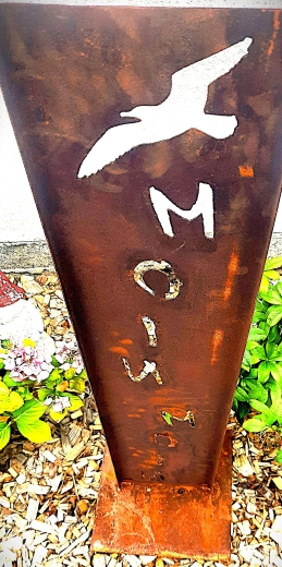 Schild Moin Moin Möwe