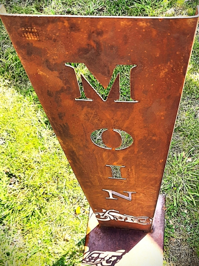 Schild Moin Motorrad