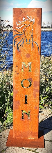 Schild Moin Pferdekopf