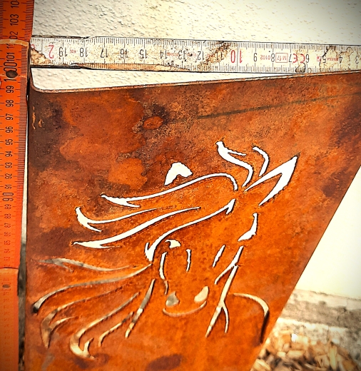 Schild Moin Pferdekopf