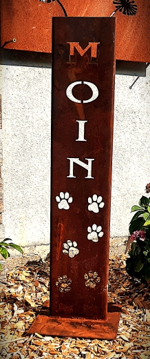 Schild Moin Pfoten ( unten )