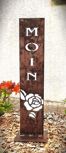 Schild Moin Rosenkopf