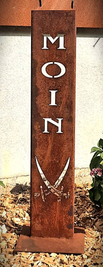 Schild Moin Schwerter