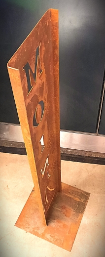 Schild Moin Segelboot