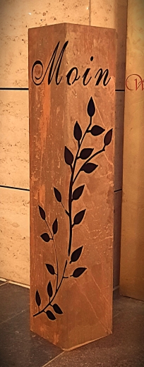 Säule Moin Blumenranke