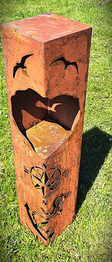 Anker Tau, Windrose, Möwen, Öffnung