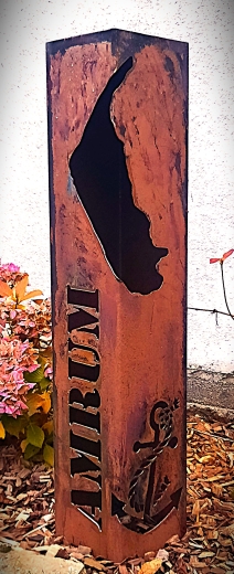 Säule, Insel- Amrum, Anker Tau