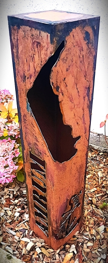 Säule, Insel- Amrum, Anker Tau