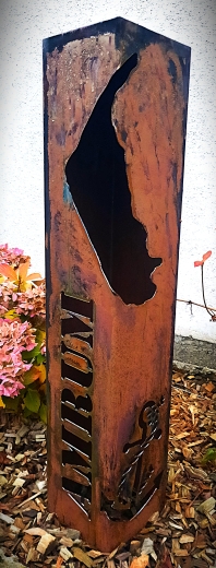 Säule, Insel- Amrum, Anker Tau