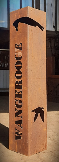 Säule, Insel- Wangerooge, Möwe