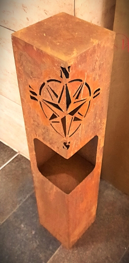 Säule Windrose, Öffnung