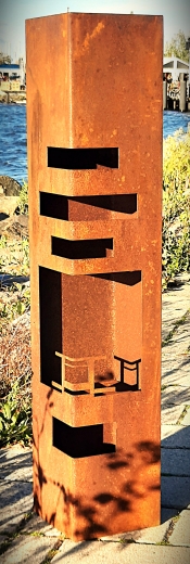 Säule Schlitze Öffnung