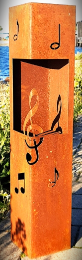 Säule Note Öffnung