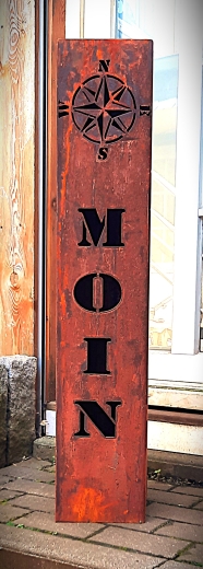 Säule Windrose Moin