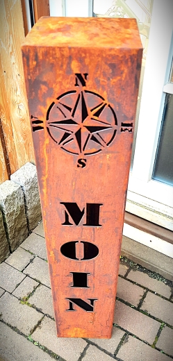 Säule Windrose Moin