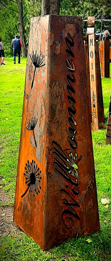 Pyramide Willkommen Pusteblume