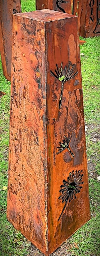 Pyramide Willkommen Pusteblume