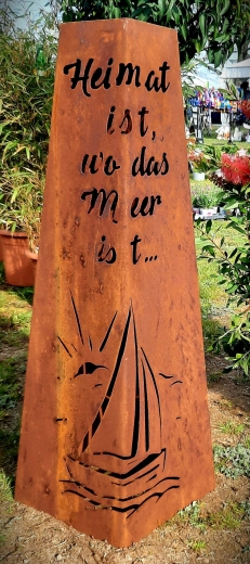 Pyramide Heimat ist, wo dass Meer ist..., Segelschiff