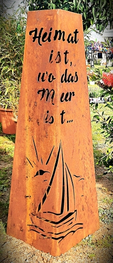 Pyramide Heimat ist, wo dass Meer ist..., Segelschiff