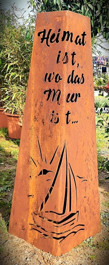 Pyramide Heimat ist, wo dass Meer ist..., Segelschiff