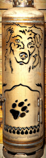 Feuerstelle Australian Shepherd Hund