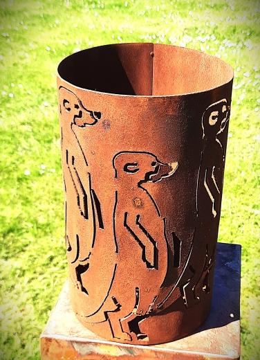 Windlicht Erdmännchen