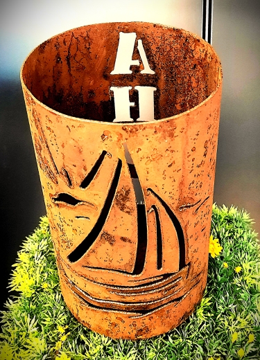 Windlicht Ahoi Segelschiff