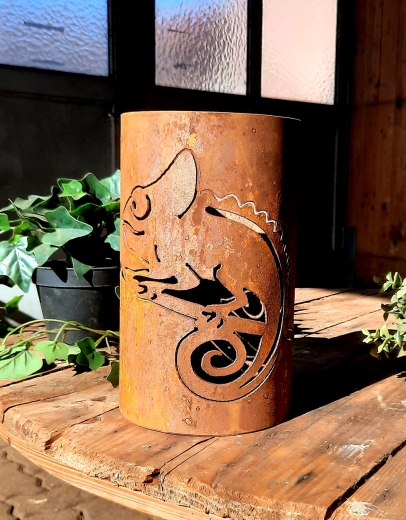 Windlicht Chamäleon