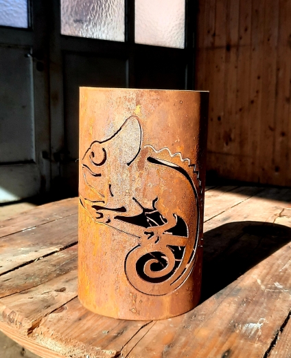 Windlicht Chamäleon