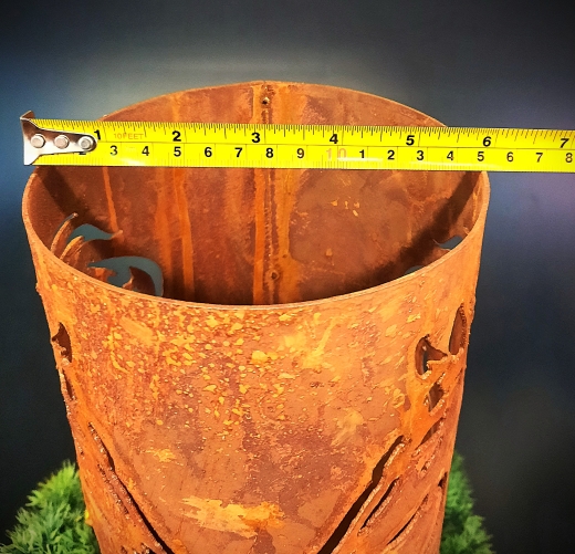 Windlicht Pferdeköpfe ( Seitlich Herzform )