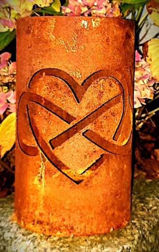 Windlicht Herz unendlich