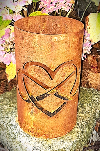 Windlicht Herz unendlich