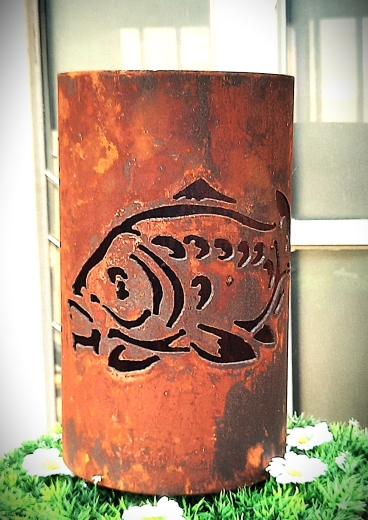 Windlicht Karpfen, Fisch, Koi