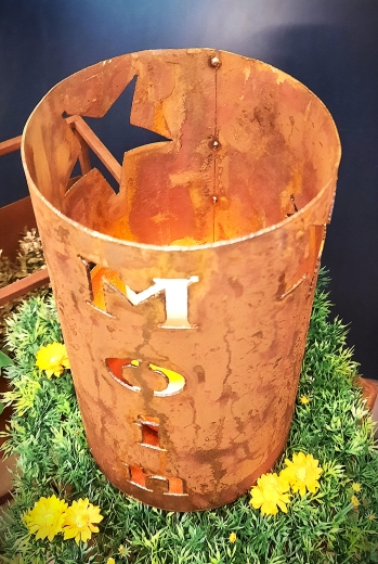 Windlicht Moin Sterne