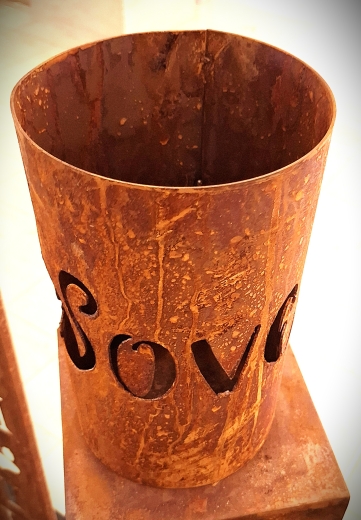 Windlicht Katze Love