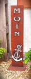 Schild Moin Anker Tau