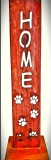 Schild Home Pfoten